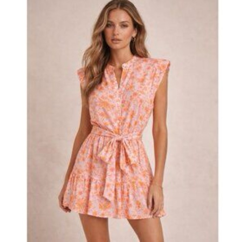 Stillwater strong shoulder dress NWT size large